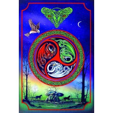 WATERMARK GREETING CARD CELTIC SHIELD